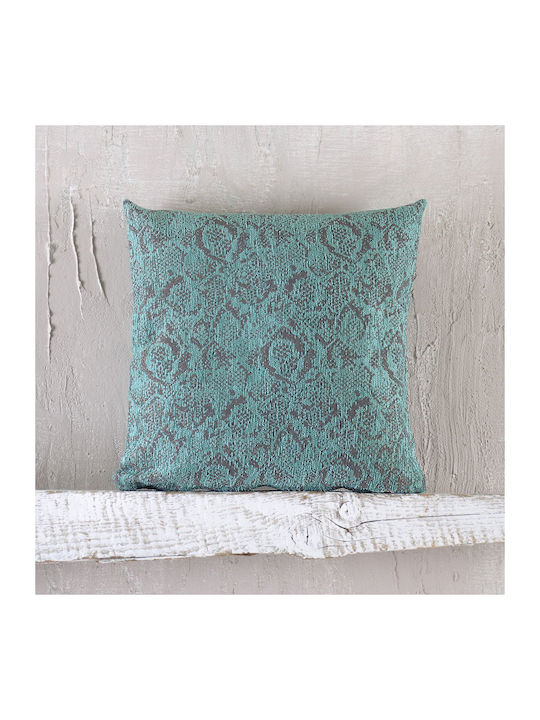 Rythmos Snake Ριχτάρι Πολυθρόνας Chenille 180x160εκ. Πετρόλ 117-191-2727