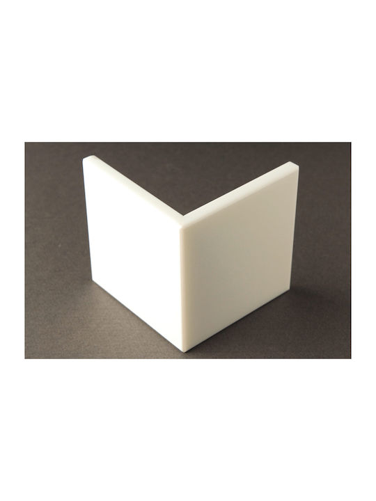 Vinci Stockholm Rectangular Glass Countertop White 56x34cm VL5634WGM