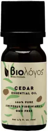 Viologos Organic Essential Oil Cedar 10ml