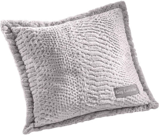 Three-Seater Sofa Fur Throw 170x300 + Fur Decorative Pillowcase Guy Laroche Crusty Melange 170x300
