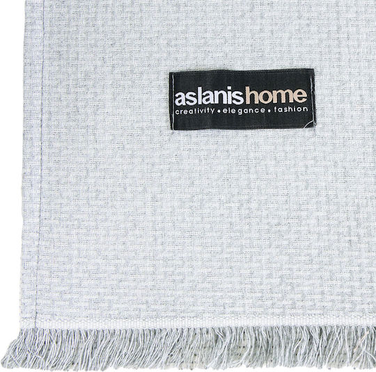 Aslanis Home Mellia Покривка За Двуместен Диван 180x250см Сива