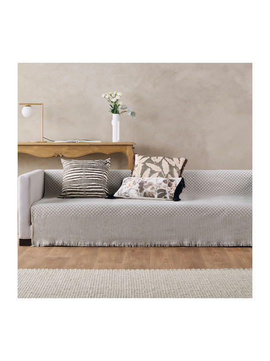 Kentia Arbito Three-Seater Sofa Throw Chenille 180x300cm