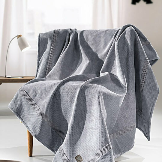 Guy Laroche Rubicon Фотьойл Throw 2 Страни 170x150см Сив