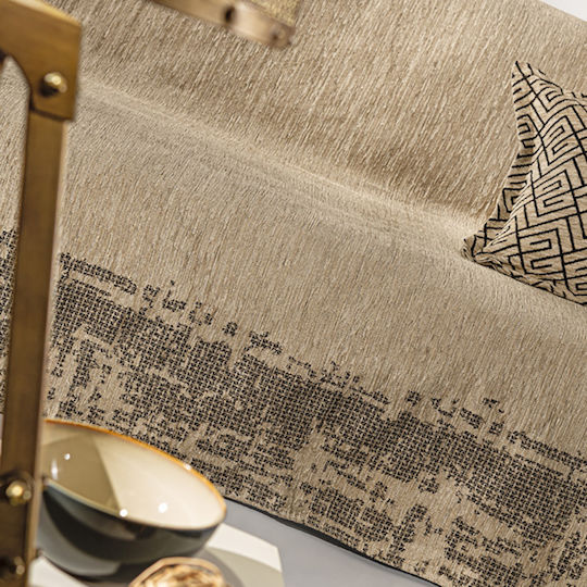 Guy Laroche Perth Sesselüberwurf Chenille 180x150cm Goldene