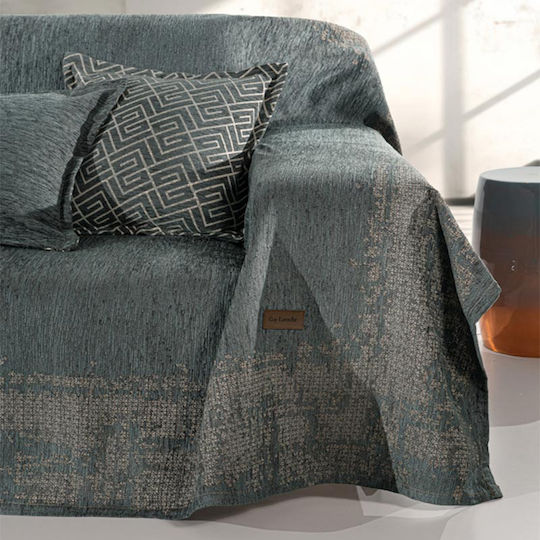 Guy Laroche Perth Покривка За Фотьойл Chenille 180x150см Петролен