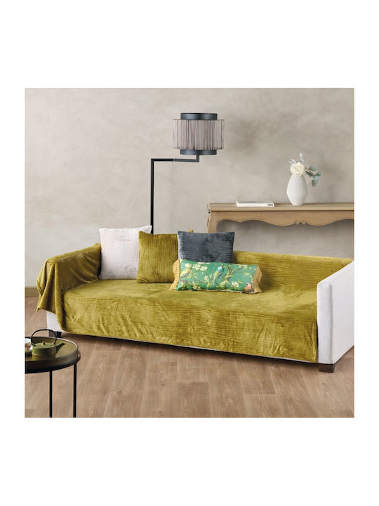 Kentia Kameron Zweisitzer-Sofa Überwurf Fleece 180x250cm