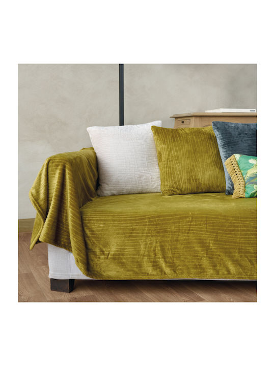 Kentia Kameron Three-Seater Sofa Throw Fleece 180x280cm 36