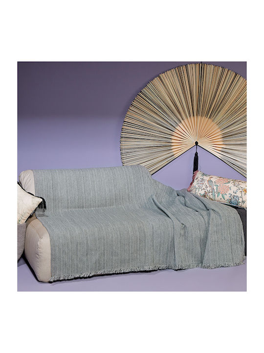 Kentia Grant Ριχτάρι Πολυθρόνας Chenille 170x180εκ. 22 Grey 000073509