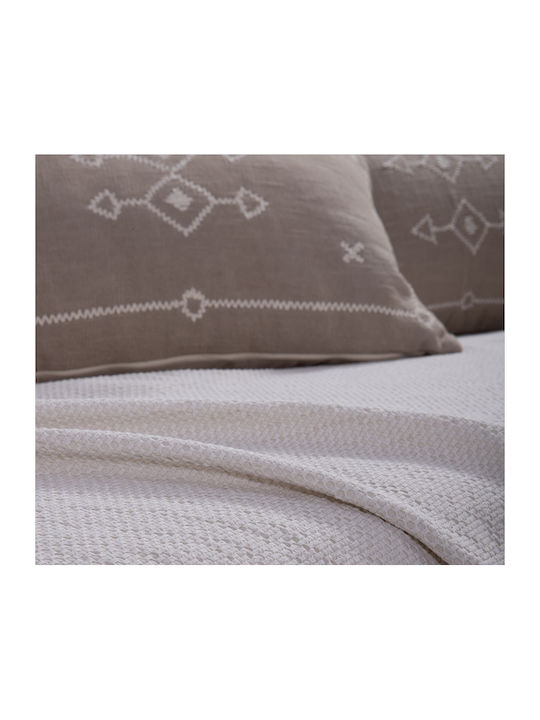 Nef-Nef Homeware Betty Three-Seater Sofa Throw Jacquard 180x300cm Mauve