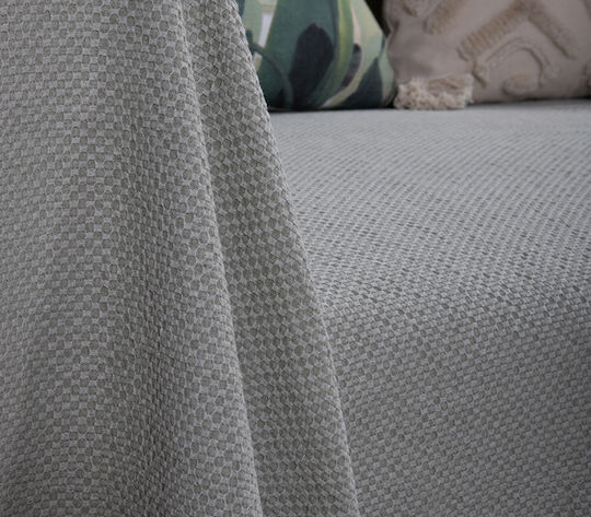 Nef-Nef Homeware Betty Three-Seater Sofa Throw Jacquard 180x300cm Mauve
