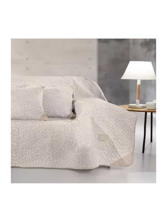 Guy Laroche Lama Ριχτάρι Πολυθρόνας Ζακάρ 170x150εκ. Ice
