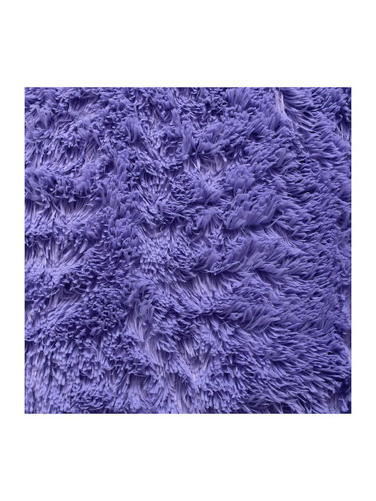 Silk Fashion 5336 Ριχτάρι Πολυθρόνας Γούνινο 145x195εκ. Μωβ