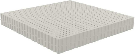 Dunlopillo Matratzentopper Ivory King Size Latex 190x200x7cm