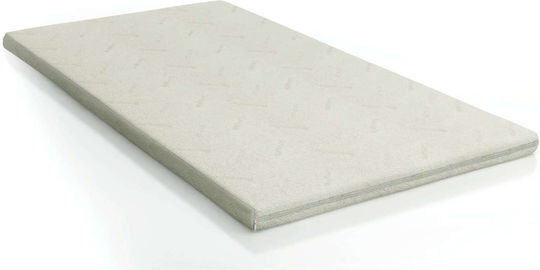Dunlopillo Ανώστρωμα Top Gray Ημίδιπλο Latex 110x200x7εκ.
