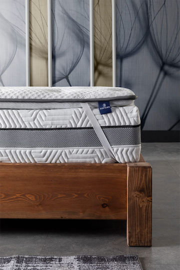 Como felt & wadding producers Mattress Topper Single Foam Infused with Aloe 90x200x7cm