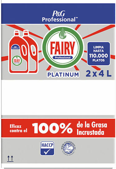 Fairy Офис бюро Течен за съдомиялна 2x4л