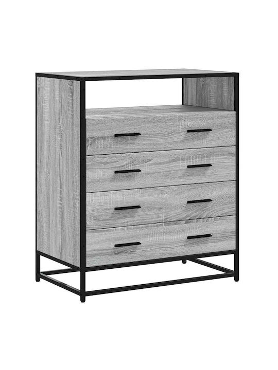 Comoda pentru Dormitor Grey Sonoma 70x41x70buc