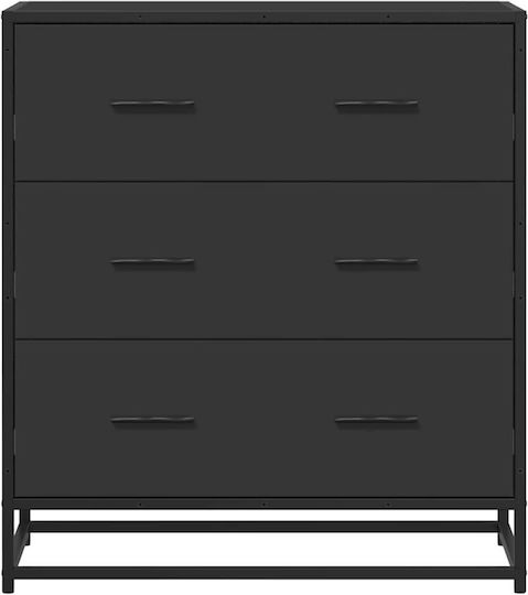 Συρταριέρα Κρεβατοκάμαρας mit 3 Schubladen 68x35x76cm