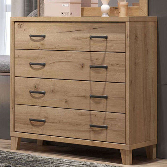 Συρταριέρα Κρεβατοκάμαρας Νο5 93.5x44.5x82cm Συρταριέρα Κρεβατοκάμαρας Νο5 93.5x44.5x82cm