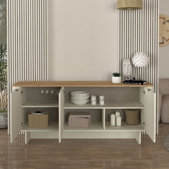 Μπουφές Bohema Ξύλινος 180x47x76.6cm