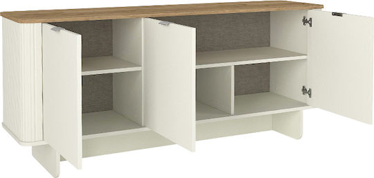 Bufet Bohema Ivory - Sepet Oak 180x47x76.6cm