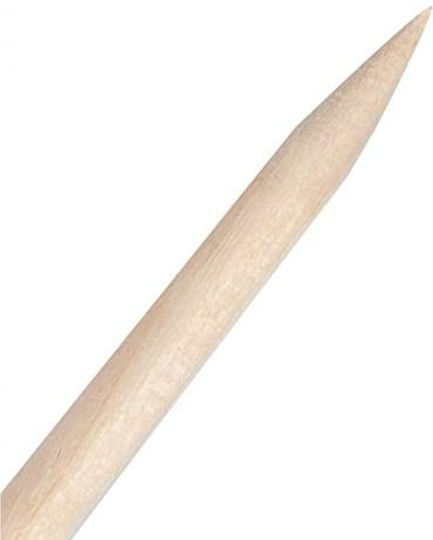 Eurostil Wooden Cuticle Pusher for Cuticles 100pcs 12mm Pollié
