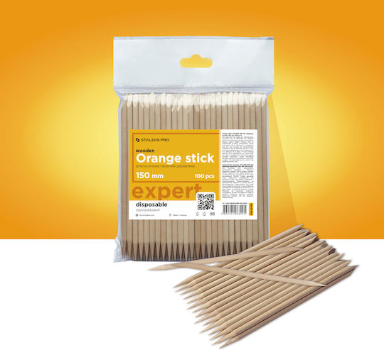Staleks Nail Care Tools Wooden Orange Stick Manicure