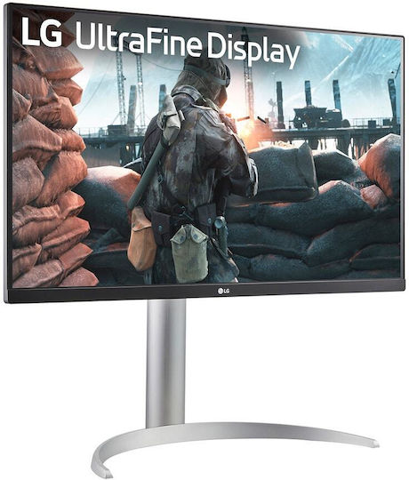LG UltraFine 27UP650K-W IPS HDR Monitor 27" 4K 3840x2160 με Χρόνο Απόκρισης 5ms GTG