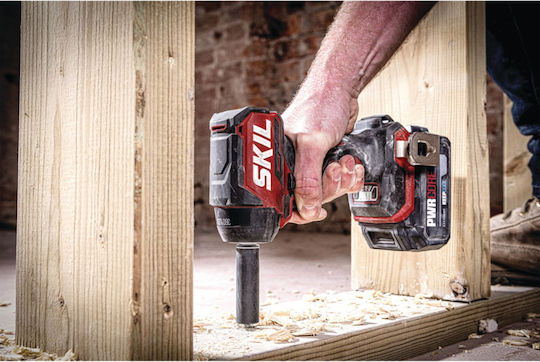 Skil SD1E3265CA Impact Wrench Battery 20V Solo with Socket 3/8" & 1/2"
