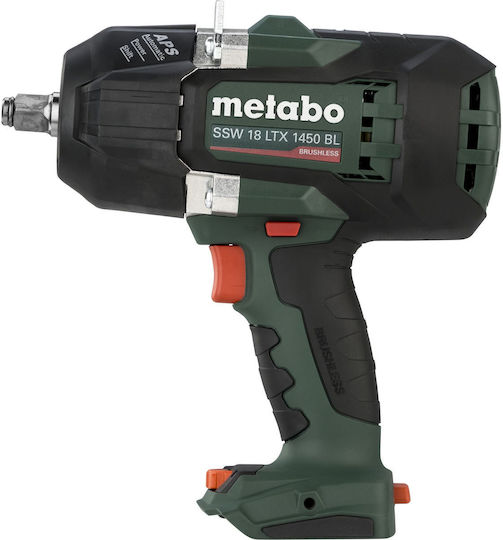 Metabo SSW 18 LTX 1450 Brushless Μπουλονόκλειδο Μπαταρίας 18V Solo με Υποδοχή 1/2"