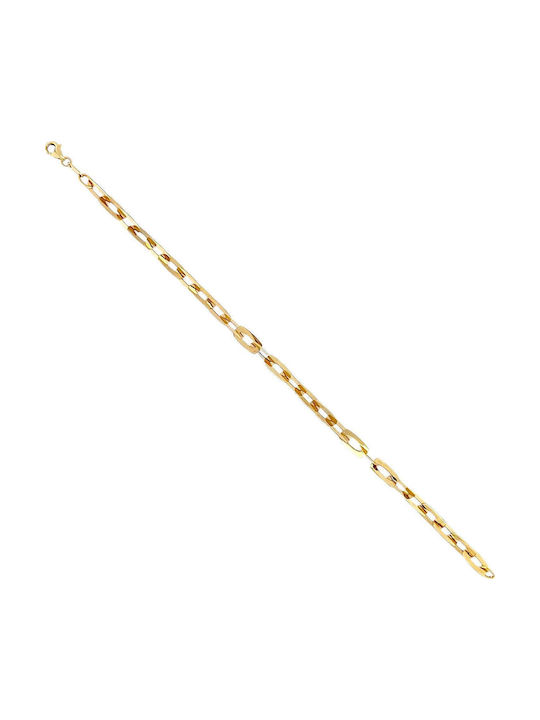 Xryseio Damen Goldene Kette Hand 14K