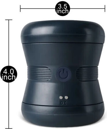 10-speed Vibrator mit Fernbedienung 10.2cm Schwarz