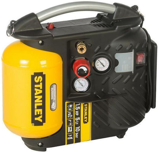 Stanley Air Compressors with Power 1.5hp and Airtank 5lt AIR-BOSS