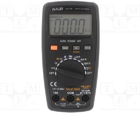 Axiomet AX-105 Ψηφιακό Πολύμετρο