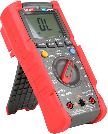 Uni-T Digitales Multimeter Wahre Effektivwert mit AC / DC / Widerstand / Kapazität / Temperaturmessung UT191T