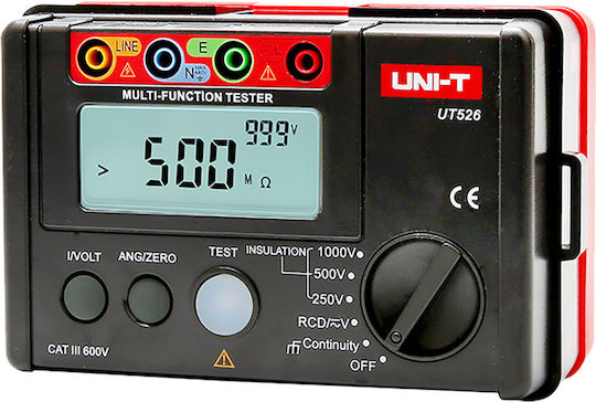 Uni-T Digitales Multimeter mit Summer mit AC / DC / Widerstandsmessung UT526