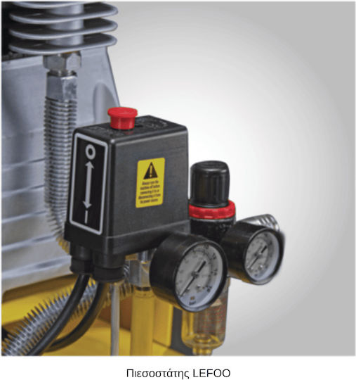 FFG Ffgroup Acb 150/4mc Pro Еднофазен Въздушен компресор 97дБ с Мощност 4к.с и Резервоар 150лт 46590