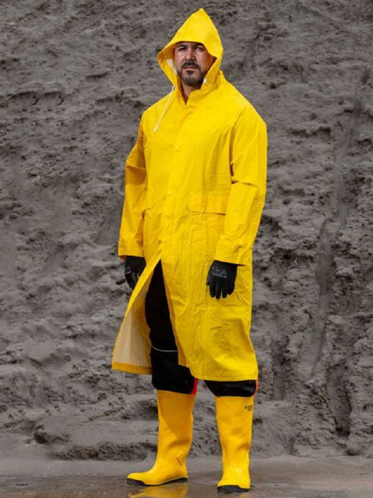 Stenso Cetus Waterproof Trenchcoat Work Yellow
