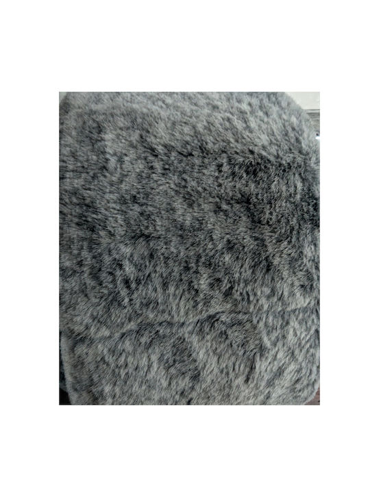 TnS Super Soft Κουβέρτα Γούνινη Διπλή 200x220εκ. Γκρι