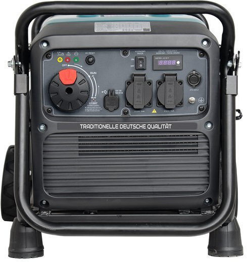 Könner & Söhnen KS 4100iE Генератор Inverter Бензин (четиритактов) Четиритактов с Миза, Гуми и Максимална Мощност 5kVA