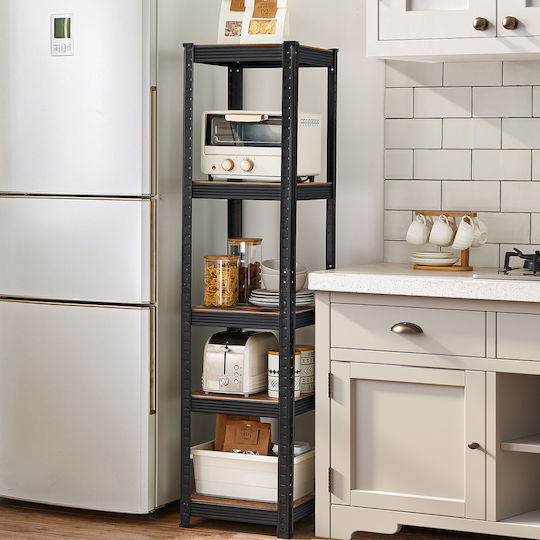 Songmics Ραφιέρα Dexion 37x37x150εκ. με 5 Ράφια Συνολικής Αντοχής 2000kg