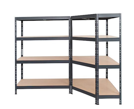 AR Shelving Ραφιέρα Dexion 90x45x180εκ. με 4 Ράφια Συνολικής Αντοχής 1440kg