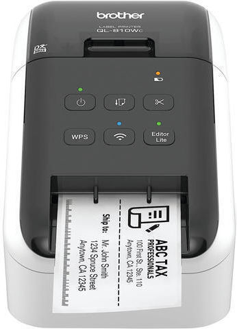 Brother Ql-810w Εκτυπωτής Ετικετών USB, Wi-Fi, Bluetooth