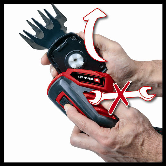 Einhell Gc-cg 3,6/70 Li Hedge Trimmer Battery 3.6V with Blade 11cm 3410365