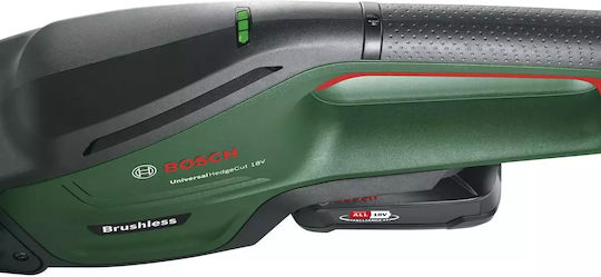 Bosch Universal Hedge Cut 18-50 Battery Hedge Trimmer 18V with 1 Battery with Blade Length 50cm