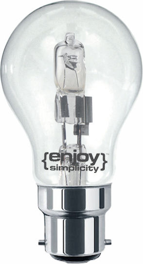 Elvhx Λάμπα Αλογόνου για Ντουί B22 με Ισχύ 52W 220-240V