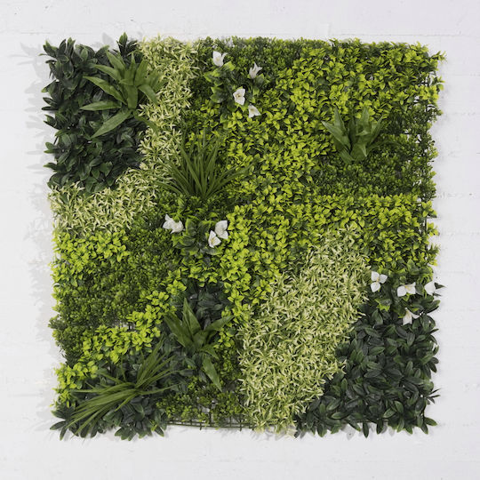 Supergreens Изкуствена панелна листва 1x1м