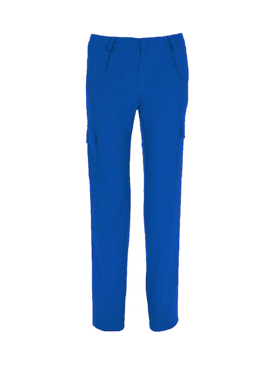 Valento Caster Work Trousers Blue