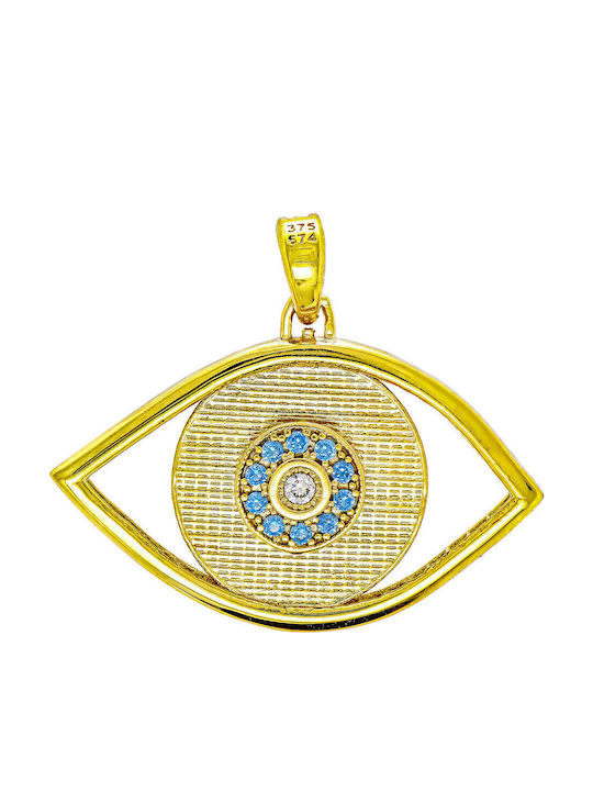 Kiriakos Gofas Gold Pendant 9K