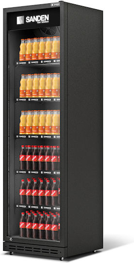 Sanden Intercool Ψυγείο Αναψυκτικών 378lt Μονόπορτο Υ198xΠ58xΒ61cm